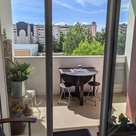 Charming Bright T2 Balcony Parking Telework Annecy
